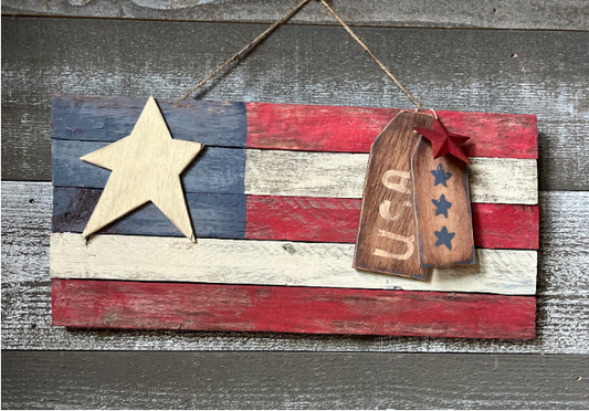 Distressed American Flag